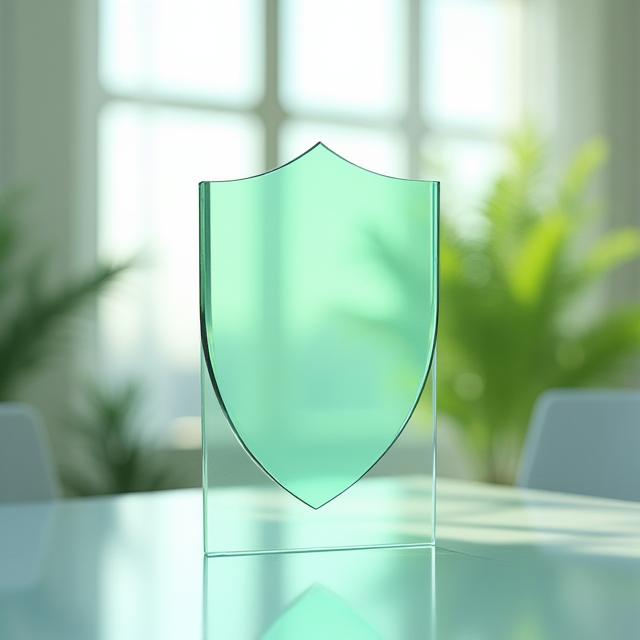 Abstract representation of data protection and privacy